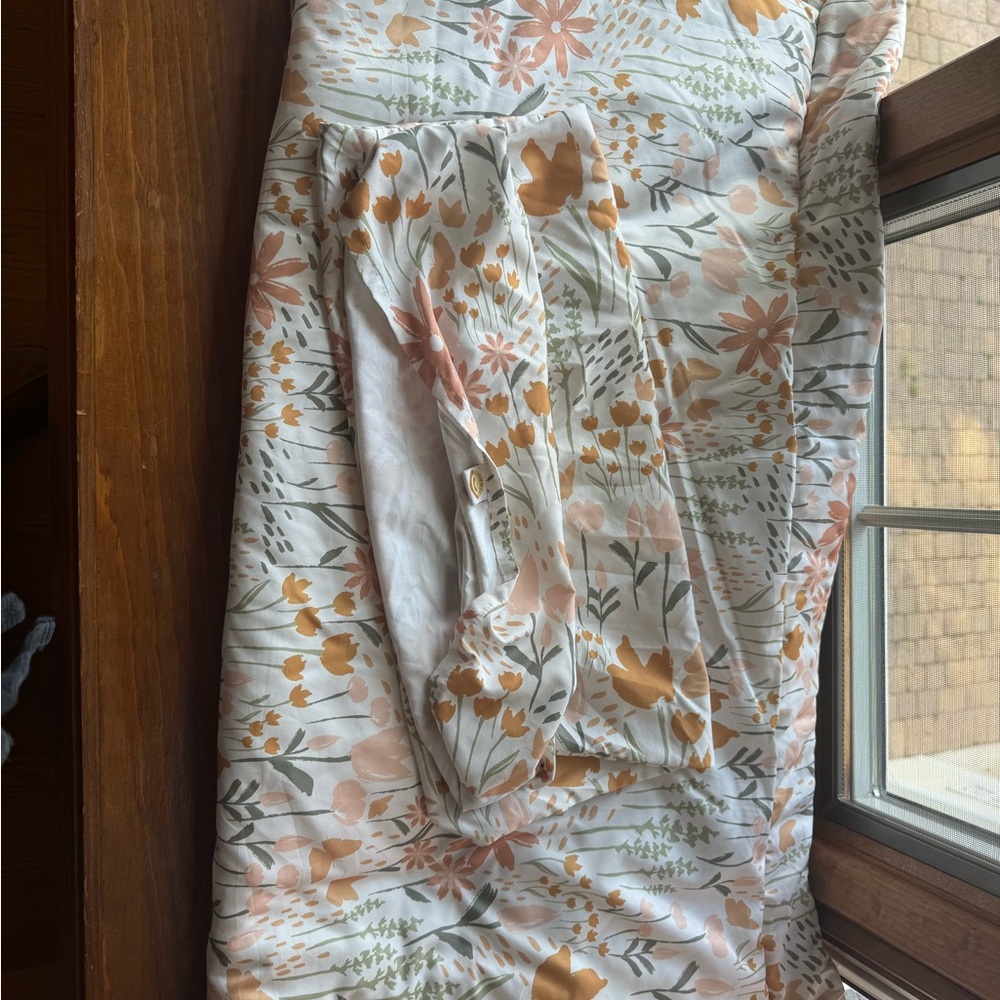 Toddler Floral Comforter Set